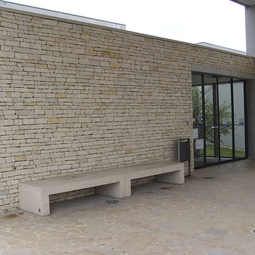 Limestone wall cladding - BOURGOGNE  - Bauma-stone - for facade / decorative