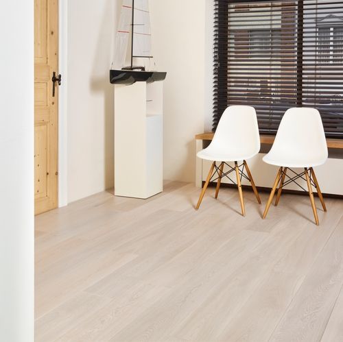 Engineered parquet floor - A15383 - lalegno - oak / boat deck / brushed