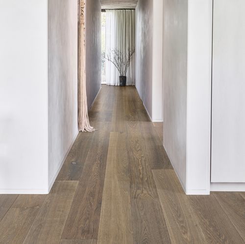 Engineered parquet floor - GRIS D'AQUITAINE - lalegno - oak / boat deck / oiled