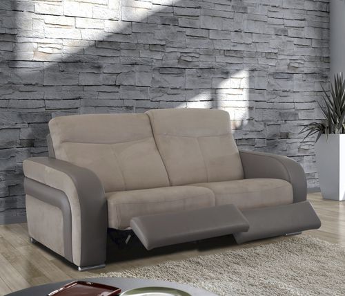 Contemporary sofa - ROYAL - Very Sofa - brown / fabric / leather