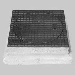 Stainless steel manhole cover - Bleijko - round