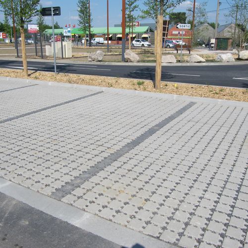 Drainage paver - PERFORA - Bleijko - concrete / outdoor / pedestrian