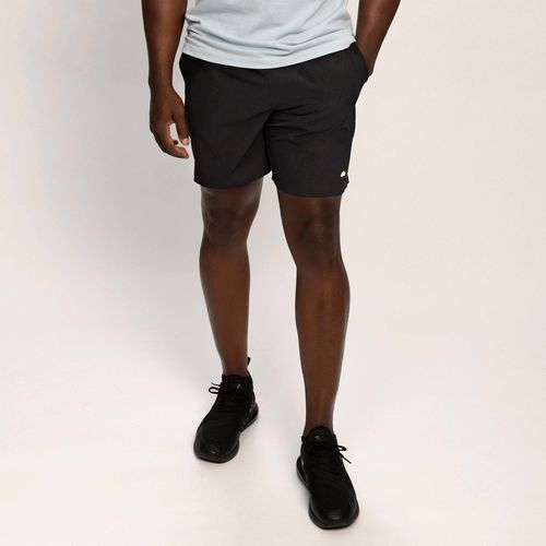 Polyester short - Sunlighten - spandex / black / with pocket
