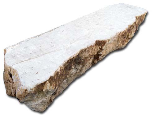 Traditional garden bench - SATRES - Akrolithos S.A. - stone