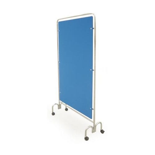 Contemporary screen - 116 - Tagar - fabric / chrome steel / on casters