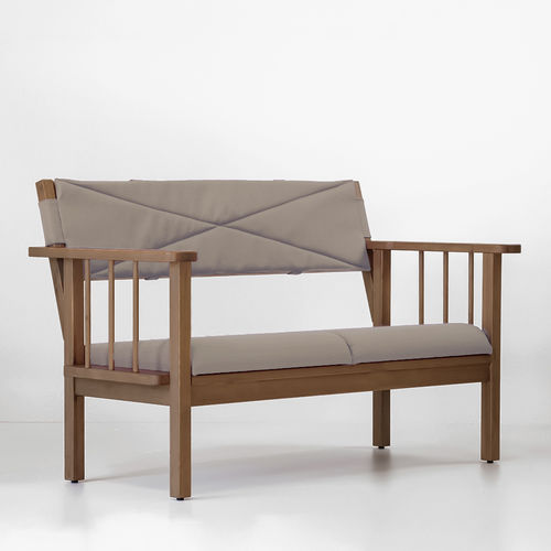 Contemporary sofa - BL103 - AZUR CONFORT - outdoor / garden / patio