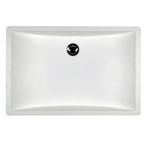 Built-in washbasin - 047 KELI - KERROCK - composite / rectangular / contemporary