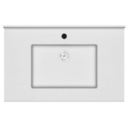 Built-in washbasin - 147 - KERROCK - composite / handicapped / rectangular