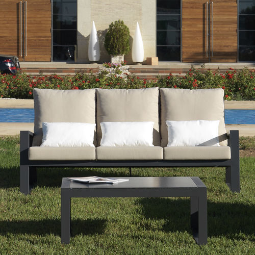Contemporary sofa - LAGOS - ARKIMUEBLE - garden / patio / fabric