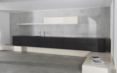 Contemporary kitchen - PORTO - MAAMI HOME - composite / modular / handleless
