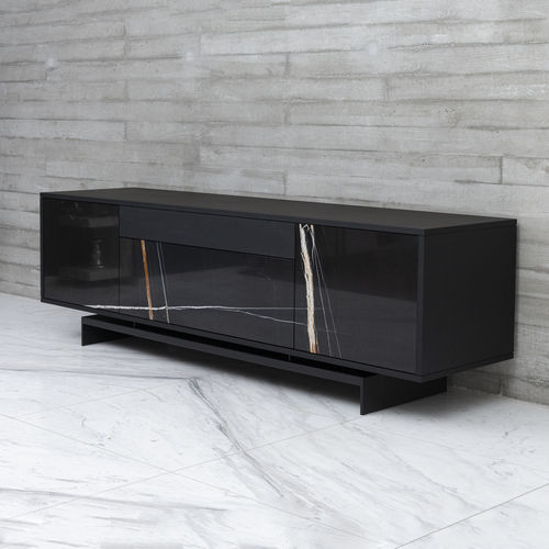 Contemporary sideboard - GRAMMI S SAHARA - MAAMI HOME - oak / wood veneer / lacquered steel