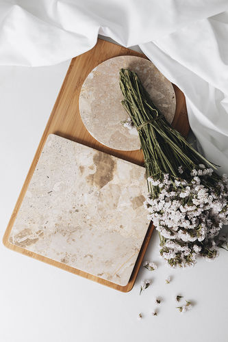 marble coffee table tray