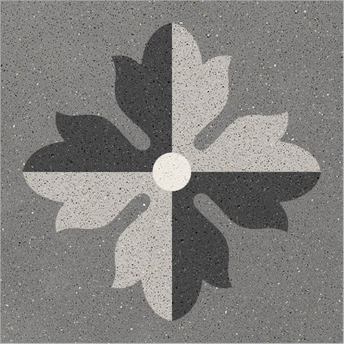 Cement tile - 21 - Karoistanbul - natural stone / marble dust / matte