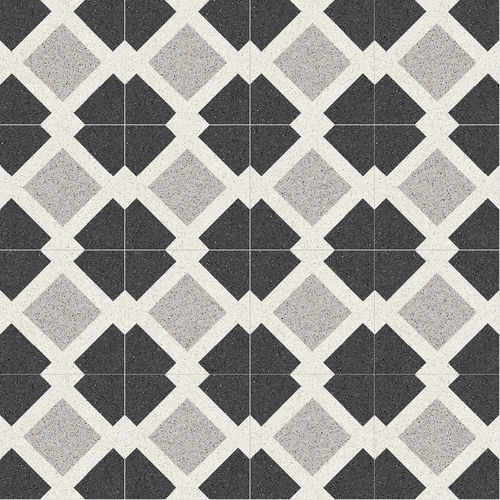 Cement tile - 25 - Karoistanbul - natural stone / marble dust / polished