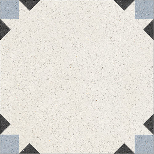 Cement tile - 01 - Karoistanbul - natural stone / marble dust / polished