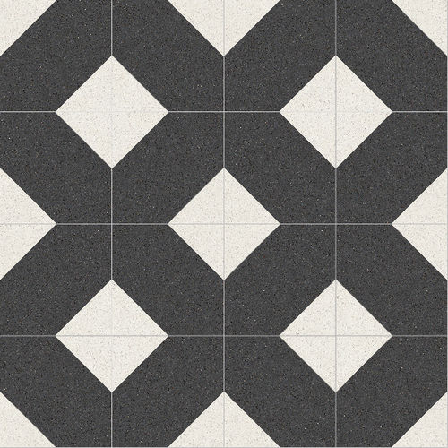 Cement tile - 28 - Karoistanbul - natural stone / marble dust / polished