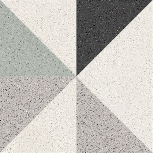 Cement tile - 23 - Karoistanbul - natural stone / marble dust / polished