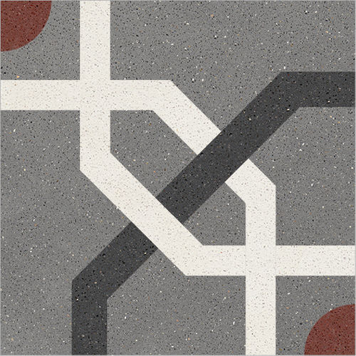 Cement tile - 23 - Karoistanbul - natural stone / marble dust / matte