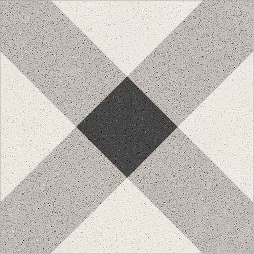 Cement tile - 11 - Karoistanbul - natural stone / marble dust / polished
