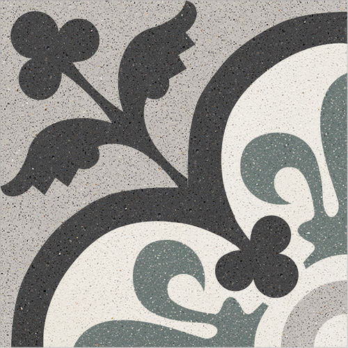 Cement tile - 07 - Karoistanbul - natural stone / marble dust / matte