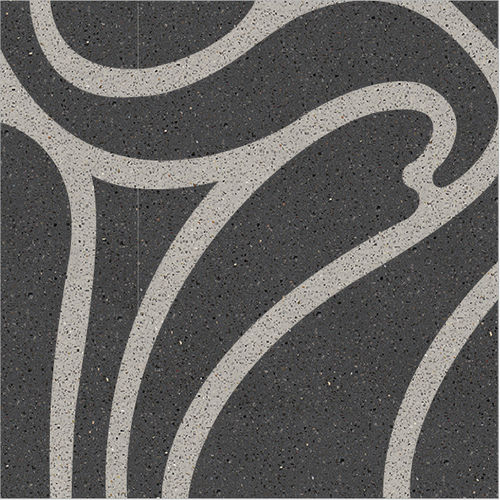 Cement tile - 03 - Karoistanbul - natural stone / marble dust / matte