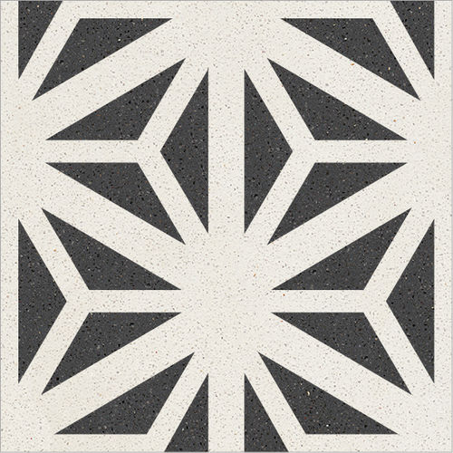 Cement tile - 23 - Karoistanbul - natural stone / marble dust / matte