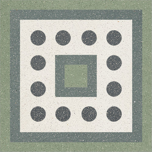Cement tile - 05 - Karoistanbul - natural stone / marble dust / matte