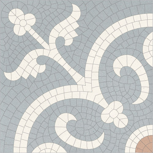 Cement tile - 01 - Karoistanbul - natural stone / marble dust / matte