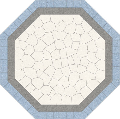 Cement tile - 04 - Karoistanbul - natural stone / marble dust / matte