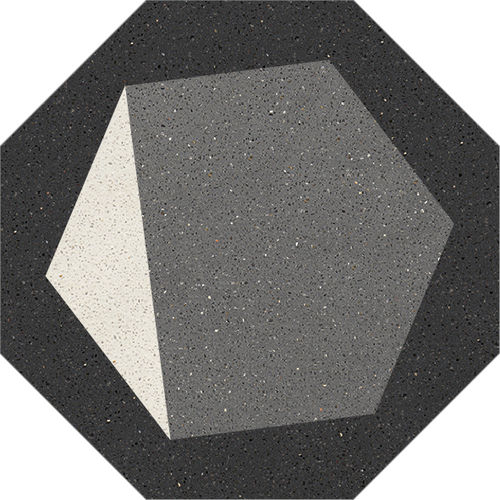 Cement tile - 06 - Karoistanbul - natural stone / marble dust / matte
