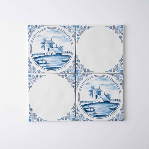 Clay tile - VINTAGE COLLECTION 22 - Karoistanbul - embossed / indoor / wall