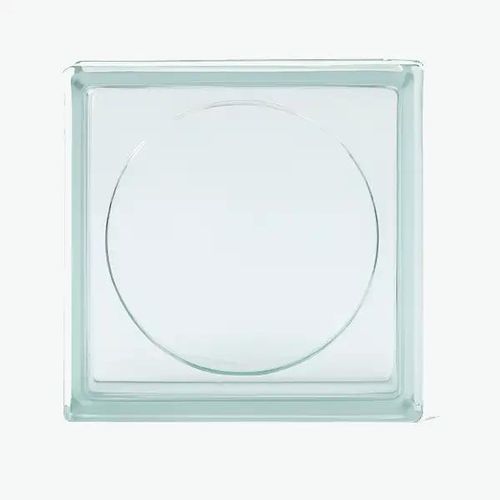 Square glass brick - SUN - Karoistanbul - smooth / for partition wall / bathroom