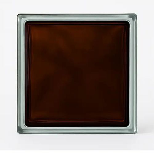 Square glass brick - LARK CLOUDY - Karoistanbul - smooth / for partition wall / for interior