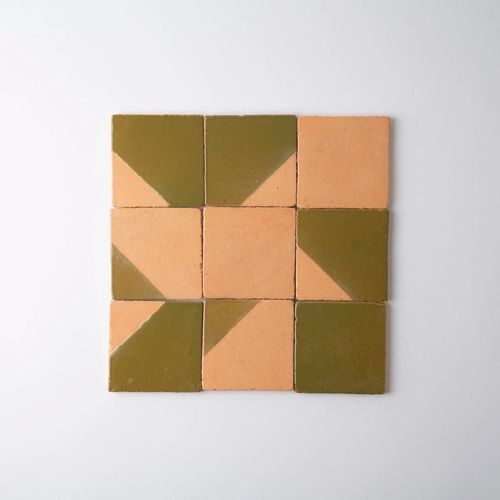 Clay tile - BEJ-MAT LIGHT 08 - Karoistanbul - high-gloss / matte / indoor
