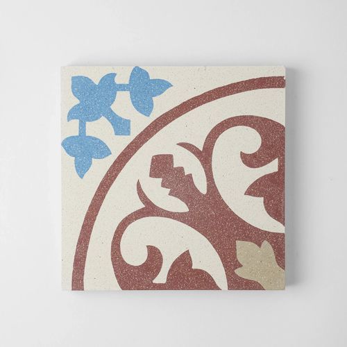 Cement encaustic cement tile - ANDALUSIA 19 - Karoistanbul - matte / indoor / wall