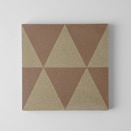 Cement encaustic cement tile - 023 - Karoistanbul - matte / indoor / wall