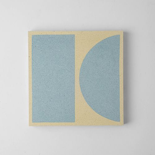 Cement encaustic cement tile - PUZZLE PATTERN 05 - Karoistanbul - matte / indoor / floor