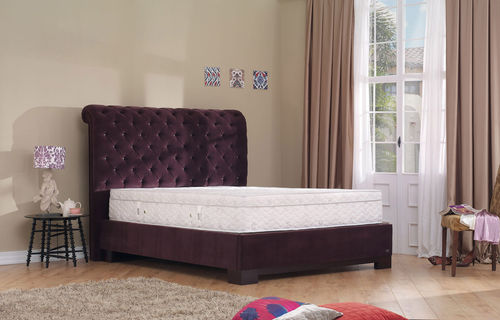 Double mattress - PRINCE - ISBIR - foam / spring / cotton