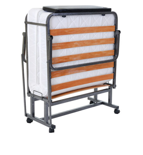 Single bed - ISBIR - contemporary / folding / metal