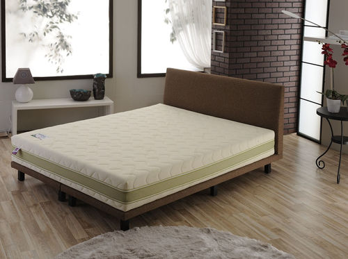 Double bed - MINIMAL SET - ISBIR - contemporary / upholstered / fabric