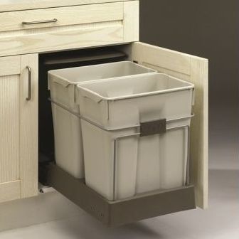 Kitchen trash can - Albio 30 - Alveus - recycling / built-in / plastic