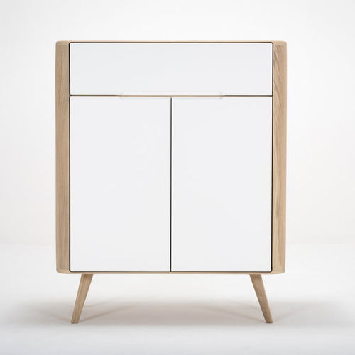 High sideboard - ENA DRESSER ONE - Gazzda - contemporary / oak / MDF