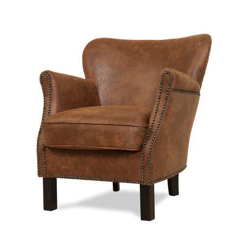 Contemporary armchair - Como - Tarmeko LPD - leather / upholstered / brown