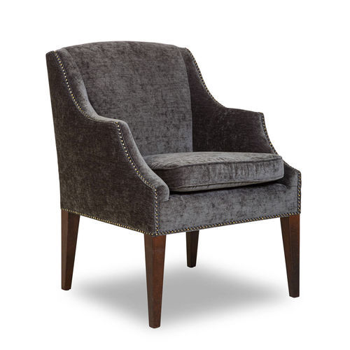 Contemporary armchair - Moskva B - Tarmeko LPD - fabric / upholstered / gray