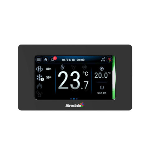 Home automation system touch screen - VU™ - Airedale International Air Conditioning - for building automation systems / wall-mounted