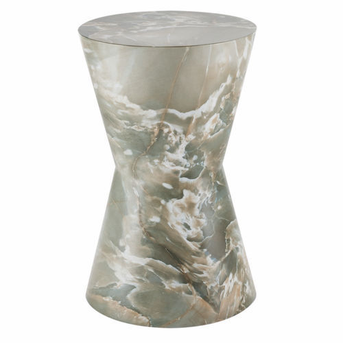 Contemporary side table - COSTELLO - Arteriors Home - marble / marble base / round