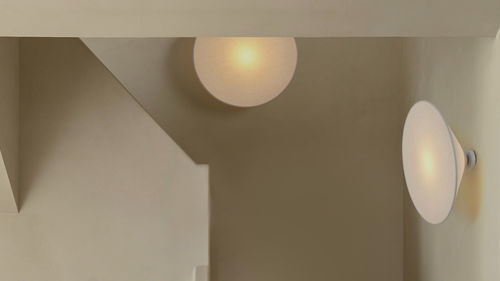 Contemporary wall light - CIM A - Luxcambra - indoor / cotton / textile