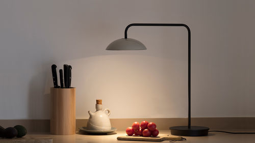 Table lamp - ABSIDIOLA S - Luxcambra - desk / ceramic / alabaster