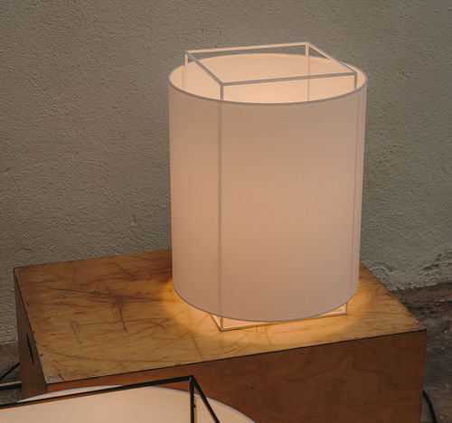 Table lamp - LEWIT S - Luxcambra - desk / polished brass / iron