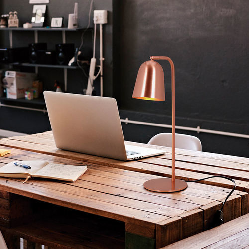 Table lamp - LULA S - Luxcambra - desk / metal / contemporary